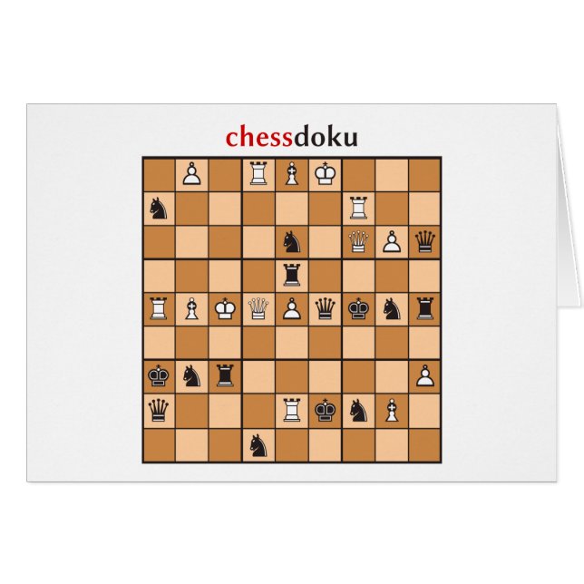 chessdoku (Anverso (Horizontal))