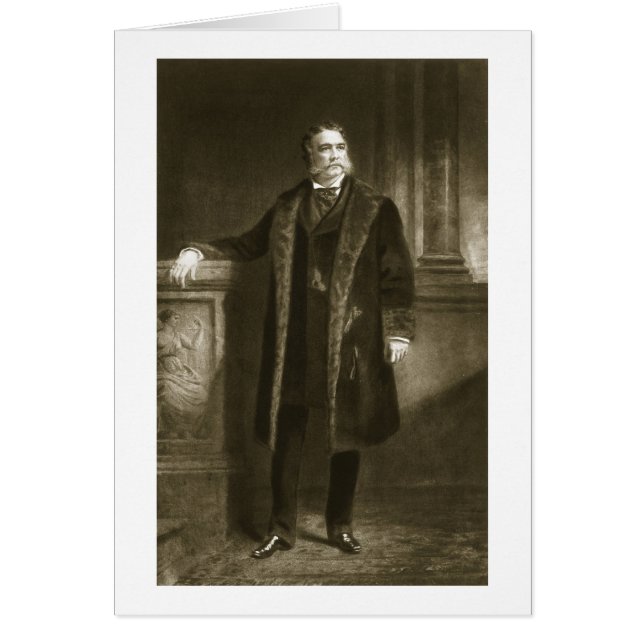 Chester A. Arthur, 21° Presidente del United St. (Frente)