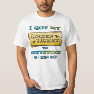 Chetstock - camiseta de oro del boleto