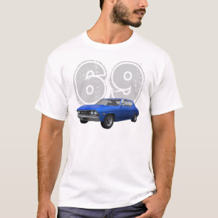 Chevelle 1969 SS: Final azul: Camiseta