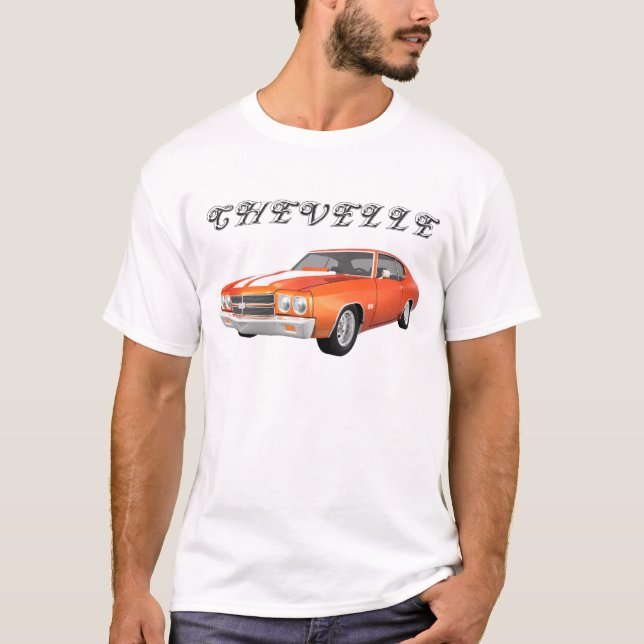 Chevelle 1970 SS: Final anaranjado: Camiseta (Anverso)