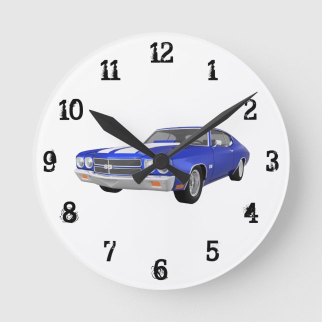 Chevelle 1970 SS: Reloj de pared (Anverso)