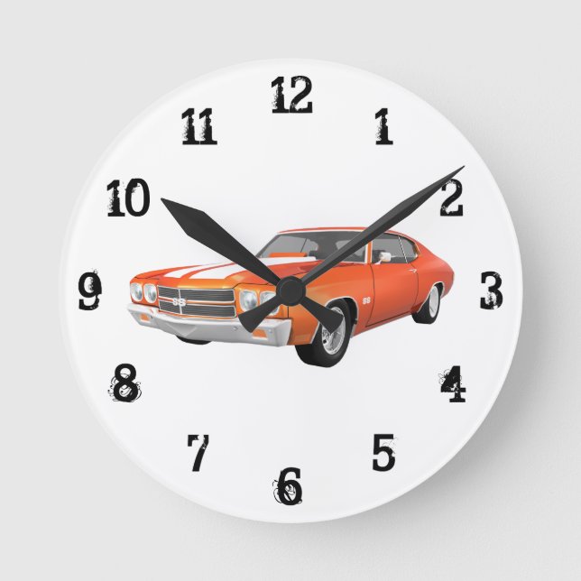 Chevelle 1970 SS: Reloj de pared (Anverso)