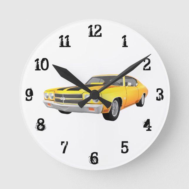 Chevelle 1970 SS: Reloj de pared (Anverso)