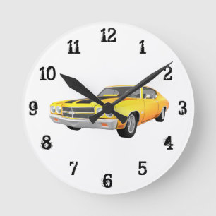 Chevelle 1970 SS: Reloj de pared