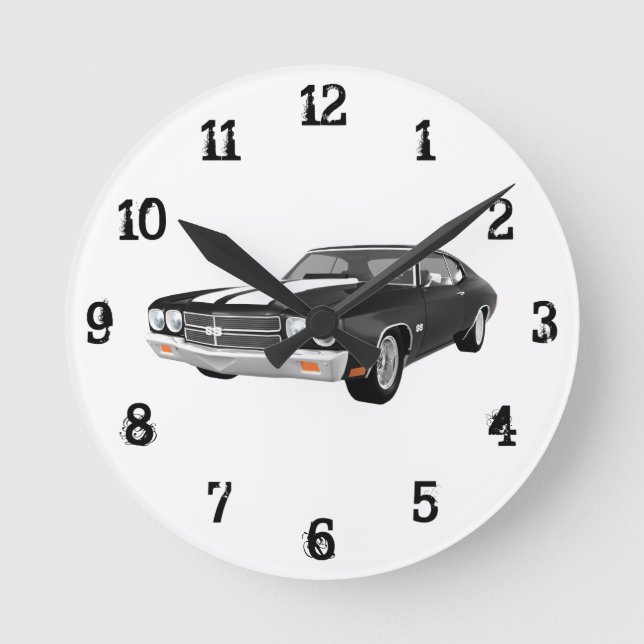Chevelle 1970 SS: Reloj de pared (Anverso)