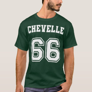 Chevelle estilo Jersey 66 1966 Músculo de la escue