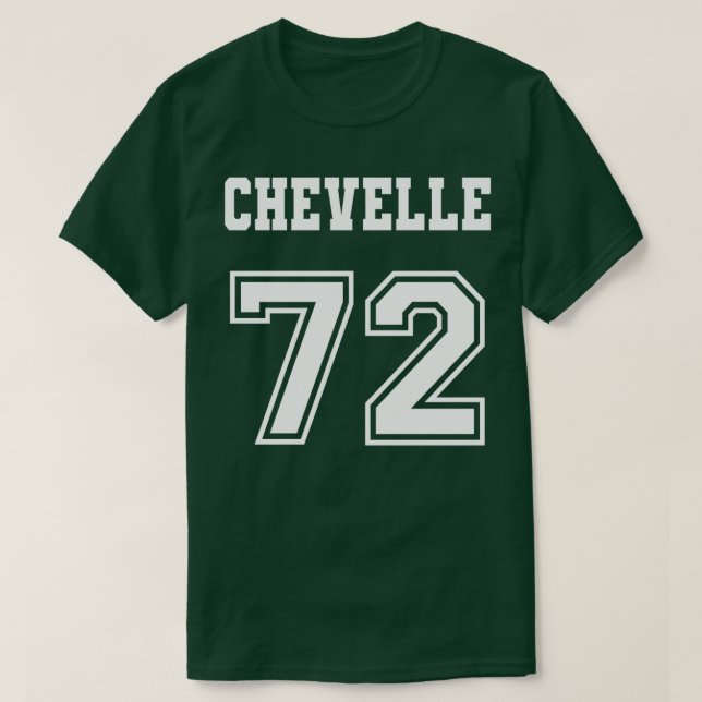 Chevelle estilo Jersey 72 1972 Músculo escolar de  (Diseño del anverso)