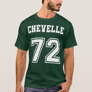 Chevelle estilo Jersey 72 1972 Músculo escolar de 