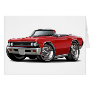 Chevelle Red Convertible 1966