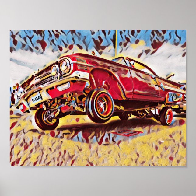 Chevrolet Impala de baja carrera de 1960 Arte Chev (Frente)