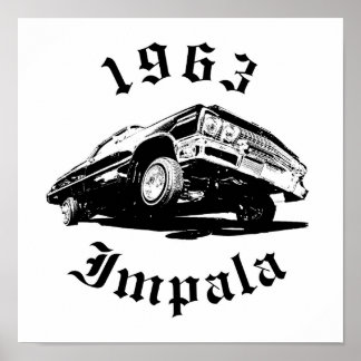 Chevrolet Impala Lowrider De 1963 Con Arte Hidrául