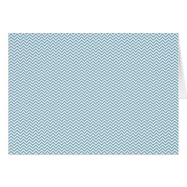 Chevron azul con monograma (Anverso (Horizontal))