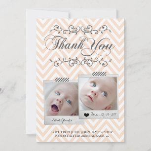 Chevron Baby Photos Gracias Cartas De Nota