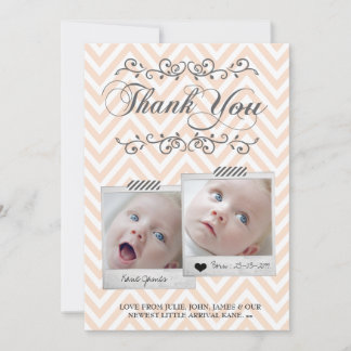 Chevron Baby Photos Gracias Cartas De Nota
