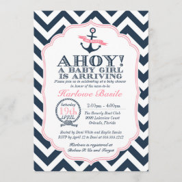 Chevron de invitación a la ducha náutica