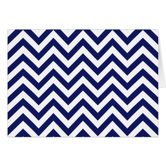 Chevron en azul y blanco (Anverso (Horizontal))