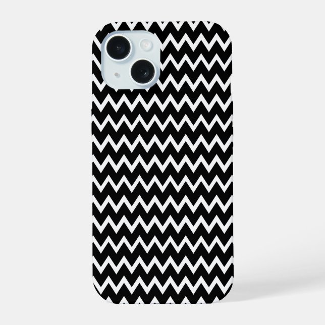 Chevron Negro y Blanco (Reverso )