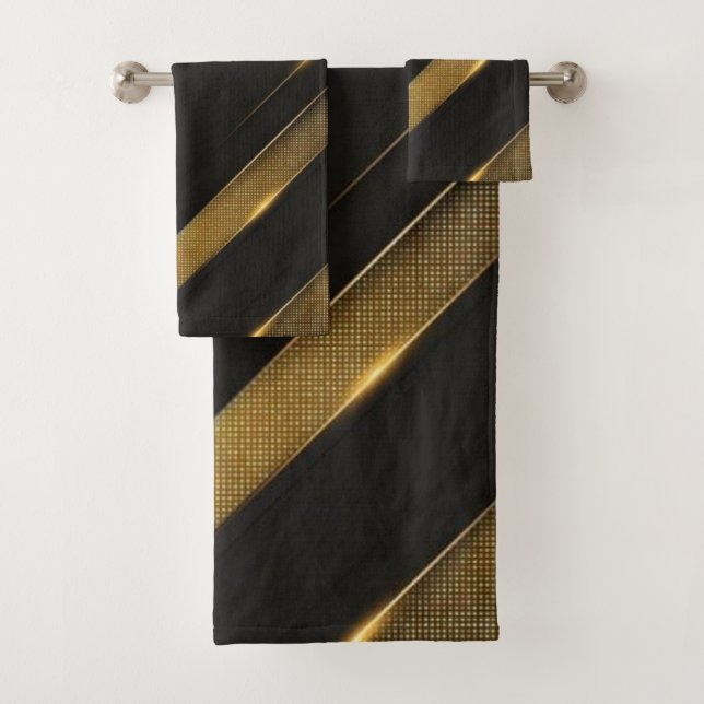 Chevron Negro Y Oro (In situ)