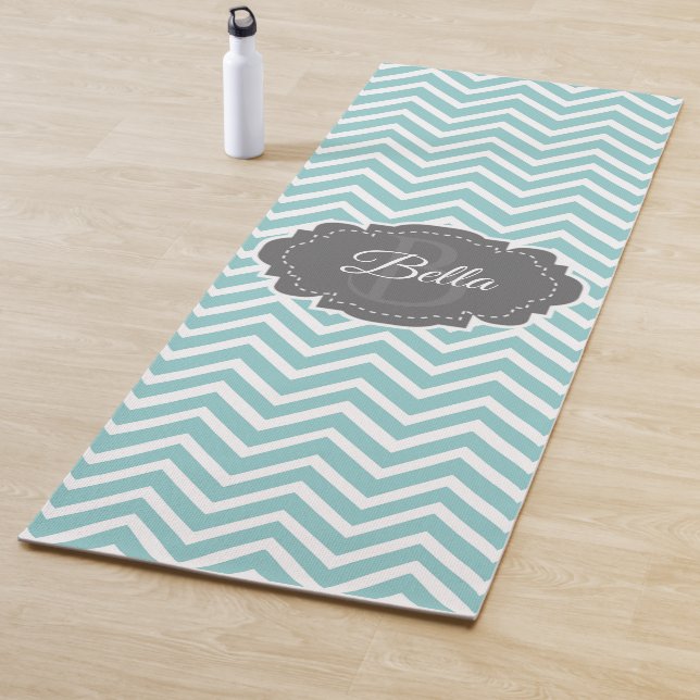 Chevron Personalizado Yoga Mat (In situ)