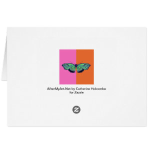 Chevron rosado y anaranjado
