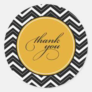 CHEVRON STRIPES GRACIAS ETIQUETAS