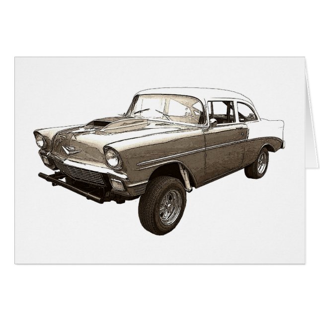 Chevy Gasser 1956 (Anverso (Horizontal))