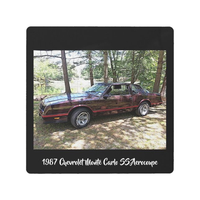 Chevy Monte Carlo SS Aerocoupe Poster (Anverso)