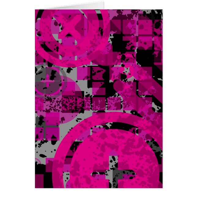 chex angustiado : rosa caliente (Frente)