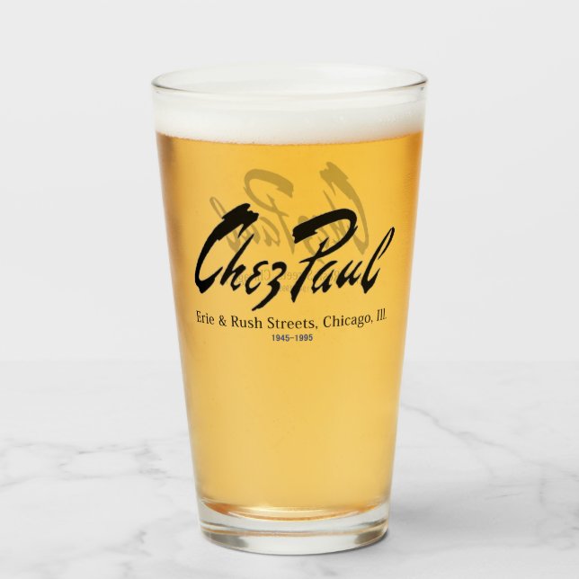 Chez Paul French Restaurant, Chicago (Anverso (lleno))