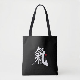 Chi - Bolsa de Tote Qi Kanji