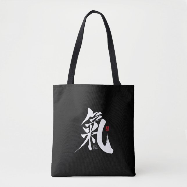 Chi - Bolsa de Tote Qi Kanji (Anverso)
