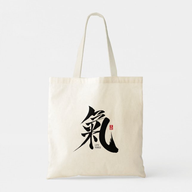 Chi - Bolsa de Tote Qi Kanji (Reverso)