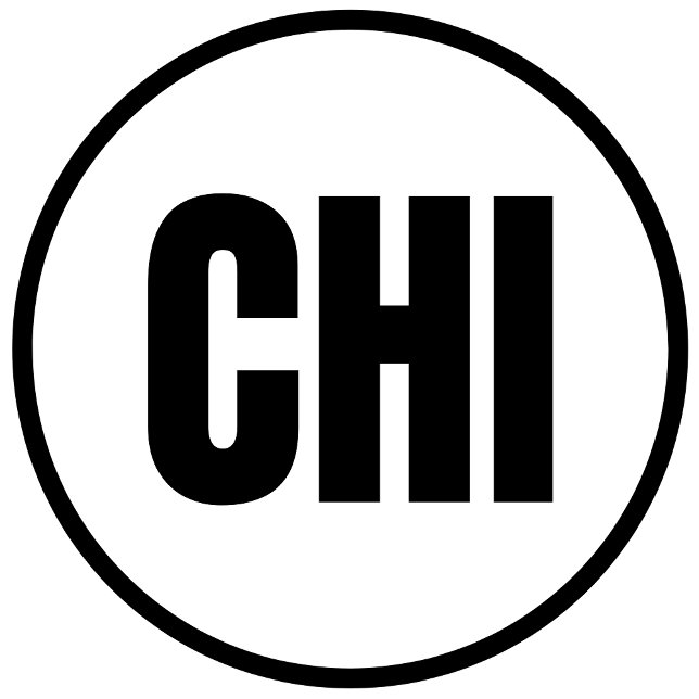 CHI - Chicago Classic Round Pegatina (Subido por el creador)