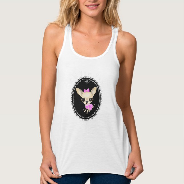 Chi Yum Yum Slim Fit Tank Top - Black (Anverso)