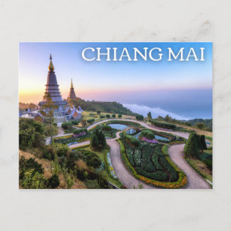 Chiang Mai, postal de Tailandia