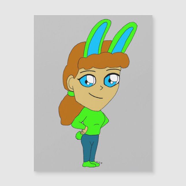 chibi bunnygirl (Anverso)