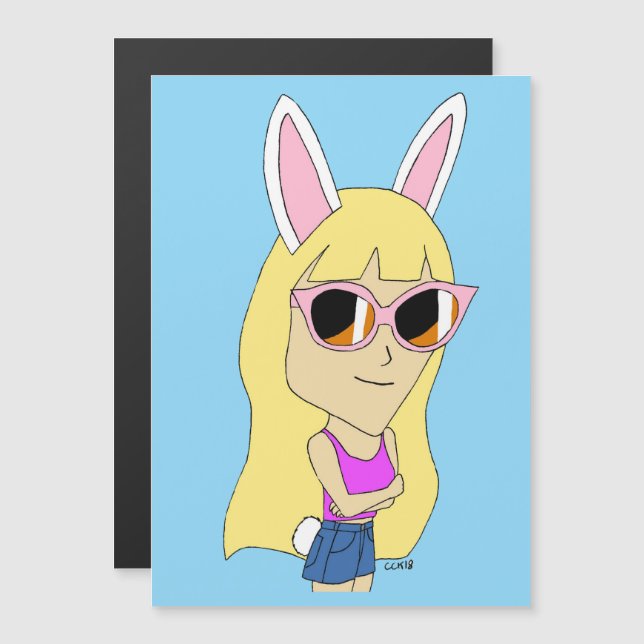 chibi bunnygirl imnet (Anverso/Reverso)