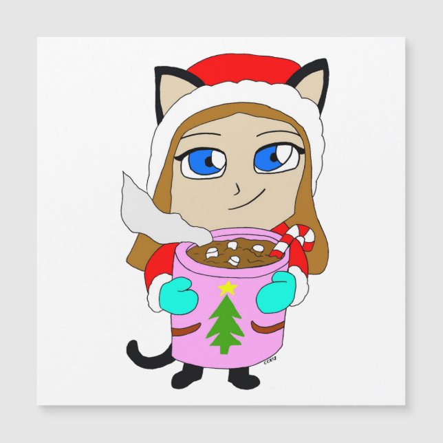 chibi catgirl (Anverso)