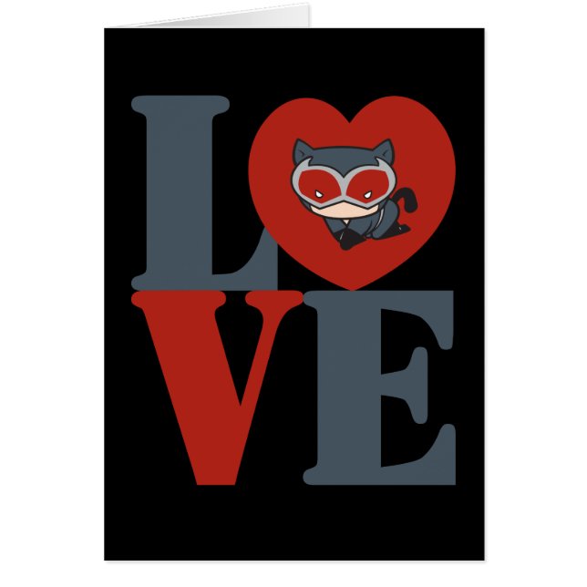 Chibi Catwoman LOVE (Frente)
