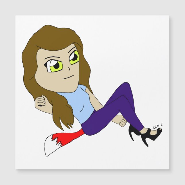 chibi foxy chica (Anverso)