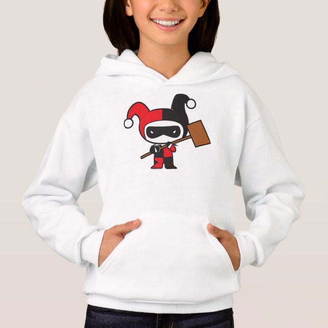 Chibi Harley Quinn De Dos Partes (Anverso)