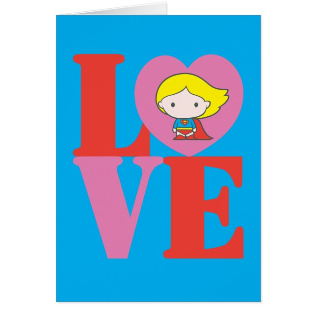 Chibi Supergirl LOVE (Frente)
