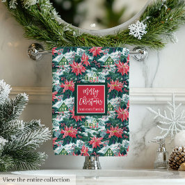 Chic hot pink and green Christmas preppy gift