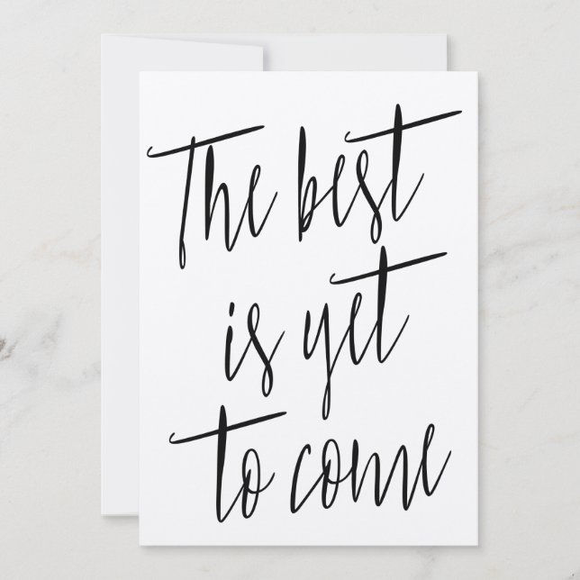 Chic Moderno "Lo mejor está por venir" (Anverso)