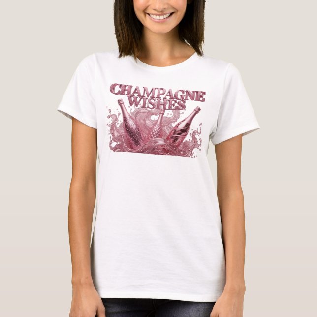 Chic Rojo CAMPAÑA DESEOS camiseta Statement (Anverso)