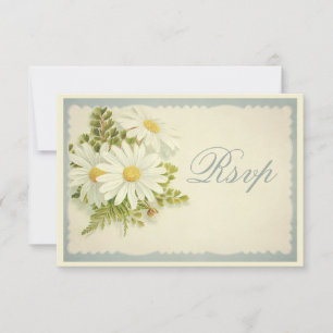 Chic Vintage Daisies RSVP