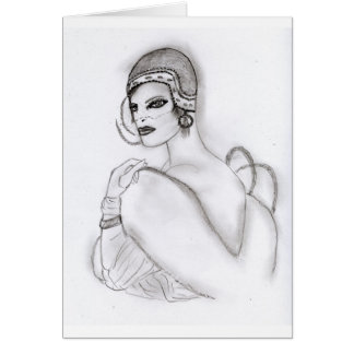 Chica 2 del art déco