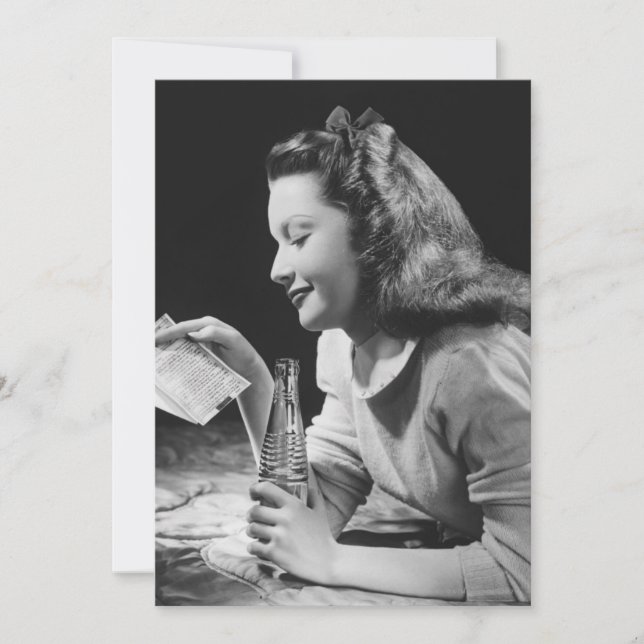 Chica adolescente (Anverso)