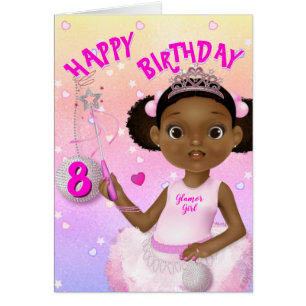 Chica afroamericana Fairy Princesa Ballerina